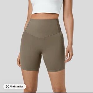 HALARA High-Waisted 5 inch biker shorts